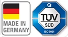 Tüv geprüft & Made in Germany